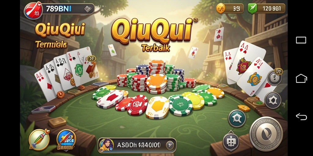 Screenshot permainan QiuQiu 789BNI yang penuh warna dan menarik.