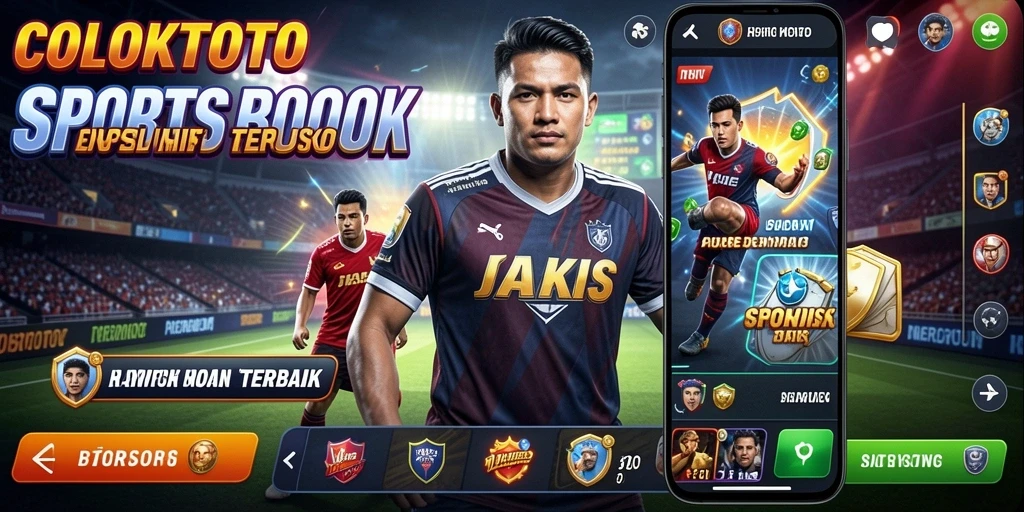 Screenshot gameplay COLOKTOTO menampilkan taruhan olahraga yang menarik.