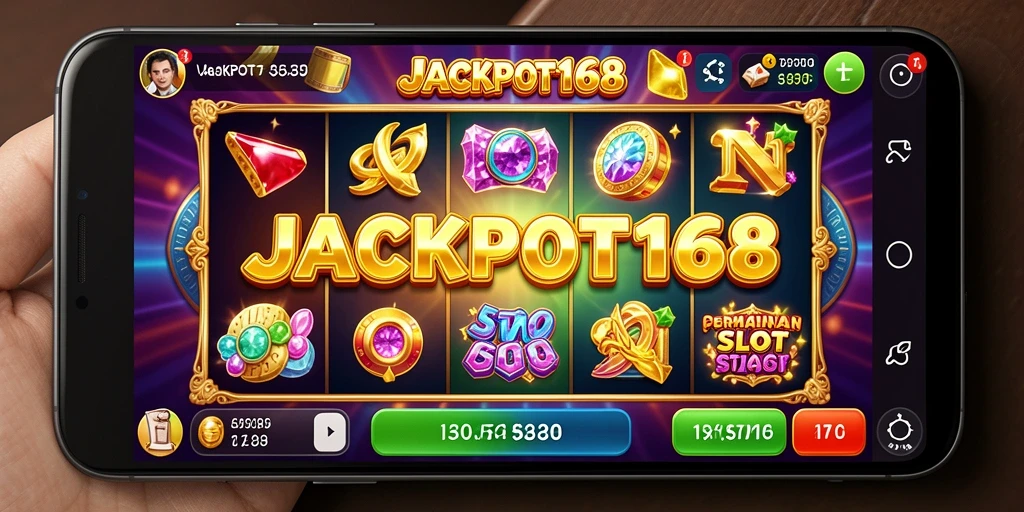 Tangkapan layar gameplay JACKPOT168 yang menarik dan penuh warna.