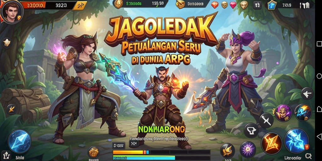 Gameplay seru dan grafis menawan di JAGOLEDAK.