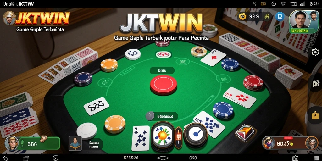Gameplay seru di JKTWIN dengan pemain dari seluruh Indonesia.