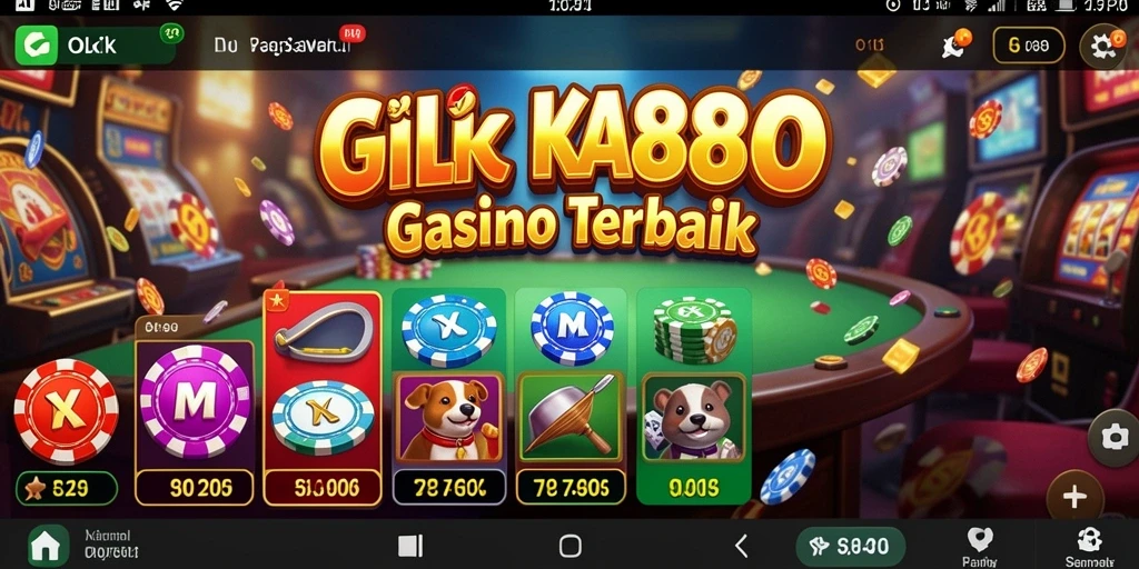 Tampilan gameplay seru dan interaktif di OLX888.