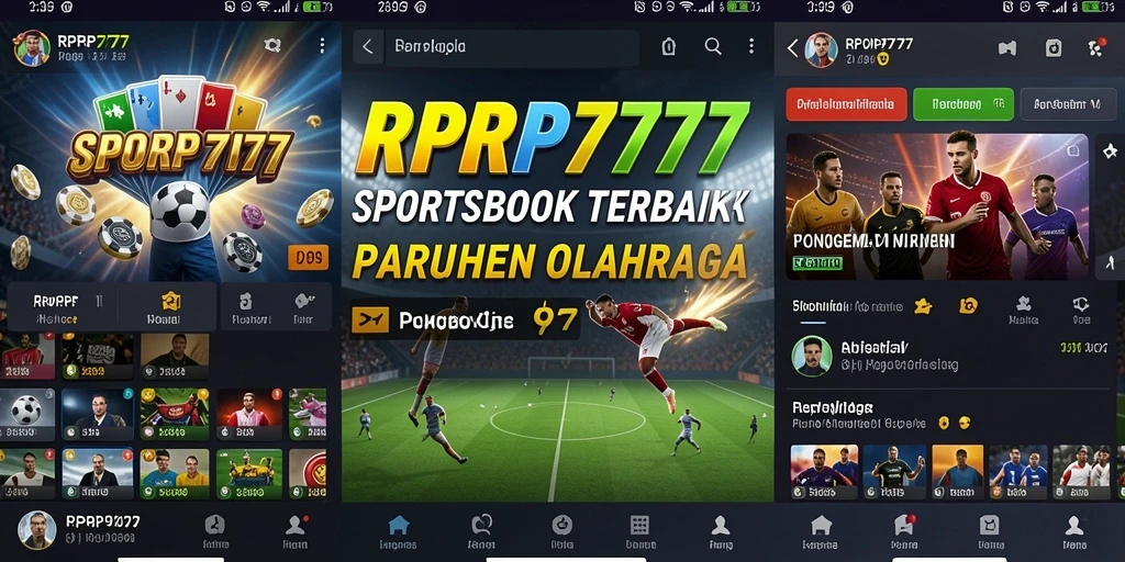 Tampilan menarik dari gameplay di aplikasi Sportsbook RPRP777.