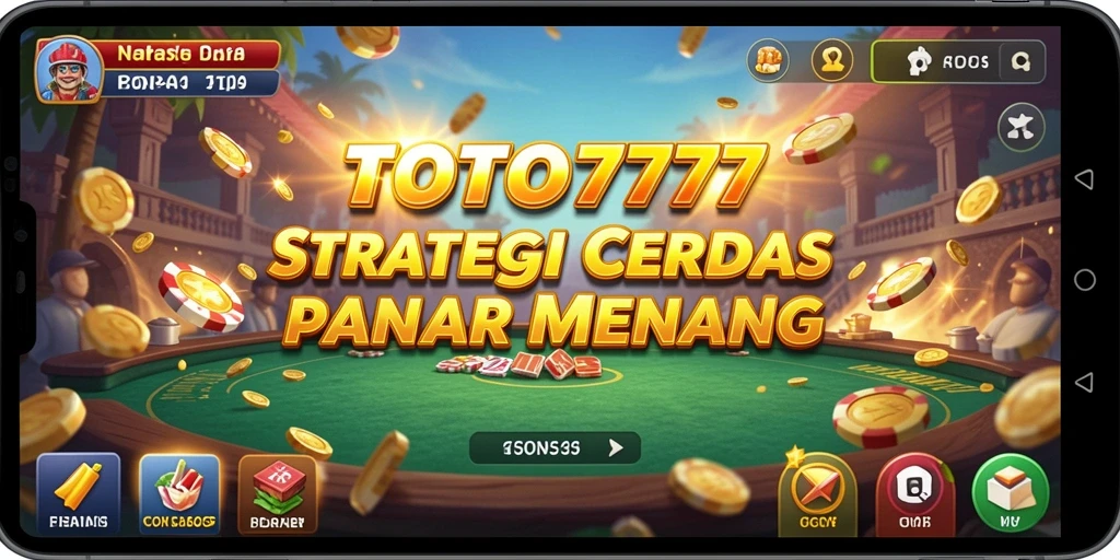 Tampilan gameplay unik TOTO777 yang penuh strategi.