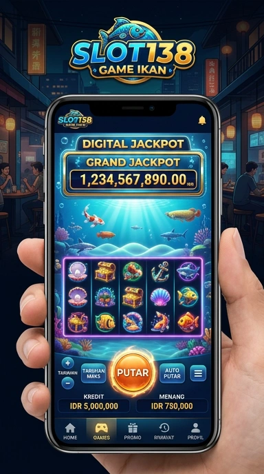 Screenshot saat pengguna bermain di aplikasi slot138.